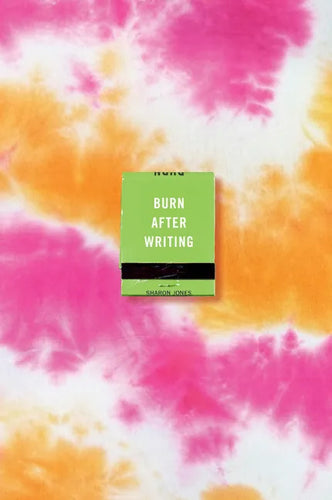 Burn After Writing (Tie-Dye) - Paperback