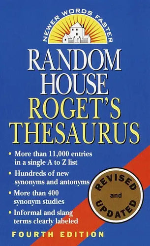 Random House Roget's Thesaurus - Paperback