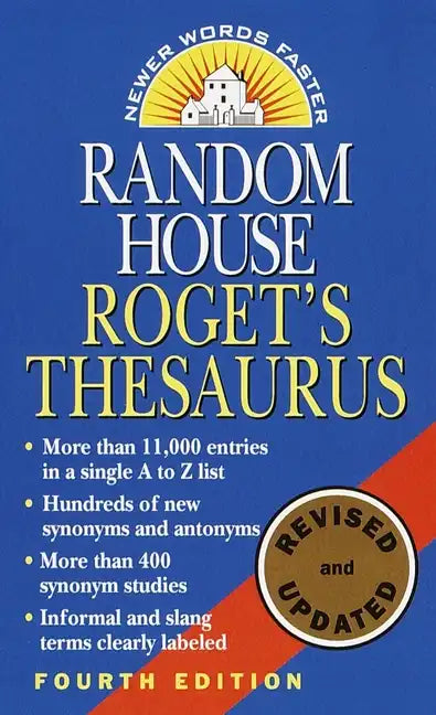 Random House Roget's Thesaurus - Paperback