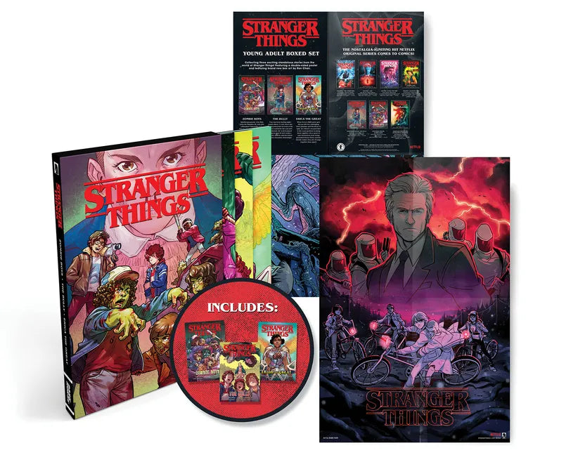 Stranger Things Graphic Novel Boxed Set (Zombie Boys, the Bully, Erica the Great) - Paperback