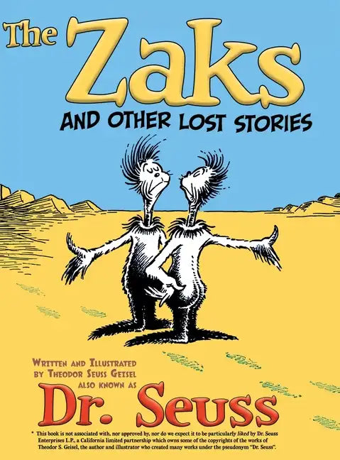The Zaks and Other Lost Stories - Hardcover