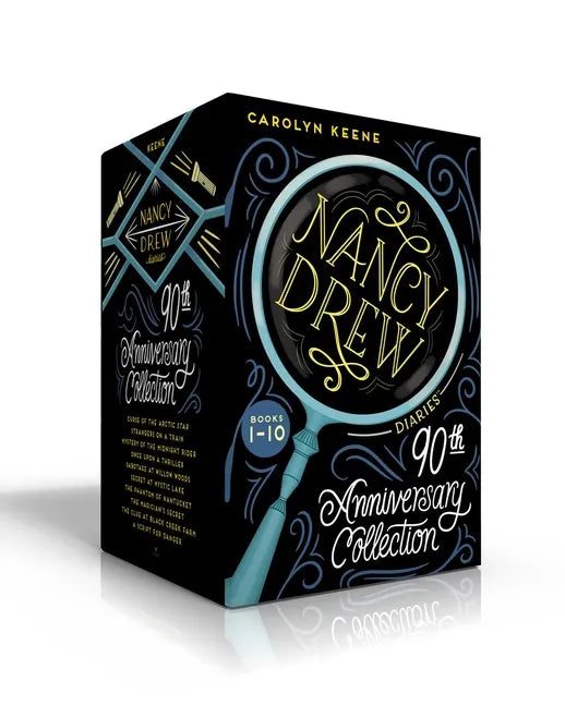 Nancy Drew Diaries 90th Anniversary Collection (Boxed Set): Curse of the Arctic Star; Strangers on a Train; Mystery of the Midnight Rider; Once Upon a - Paperback