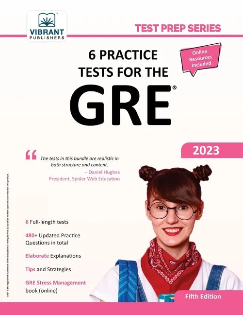 6 Practice Tests for the GRE - Paperback