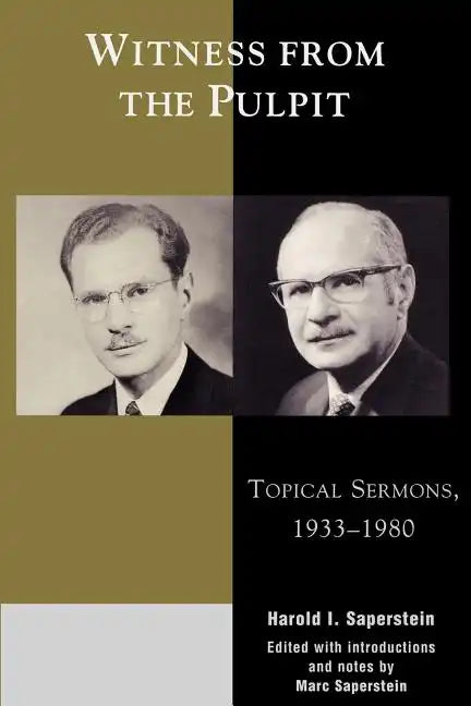 Witness from the Pulpit: Topical Sermons, 1933-1980 - Paperback