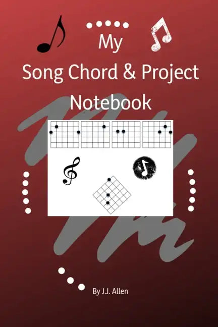 My Song Chord & Project Notebook - Paperback