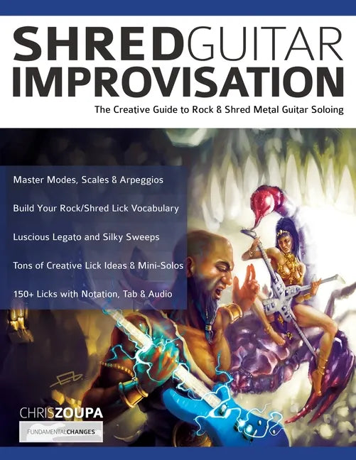 Shred Guitar Improvisation - Paperback