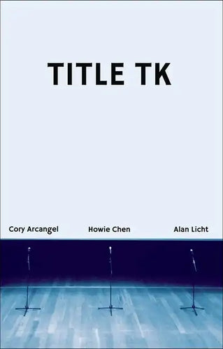 Title Tk: An Anthology - Paperback