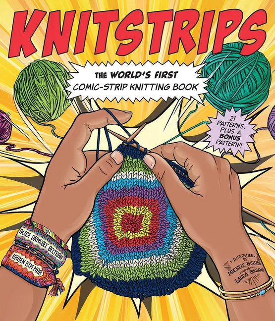 Knitstrips: The World's First Comic-Strip Knitting Book - Paperback