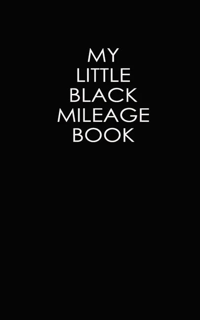 My Little Black Mileage Book - Paperback