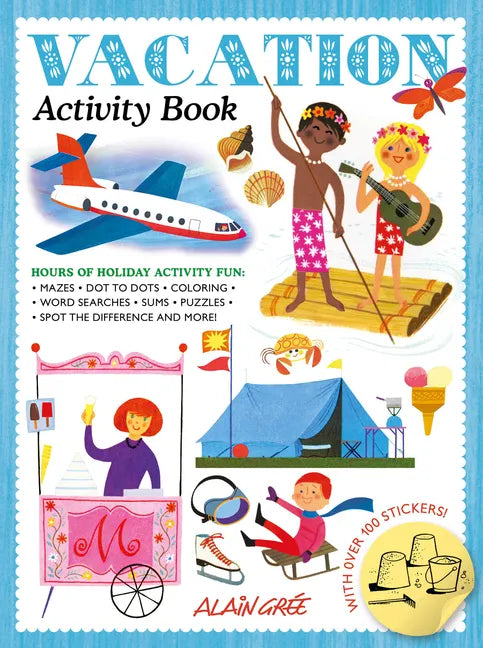 Vacation Activity Book - Paperback
