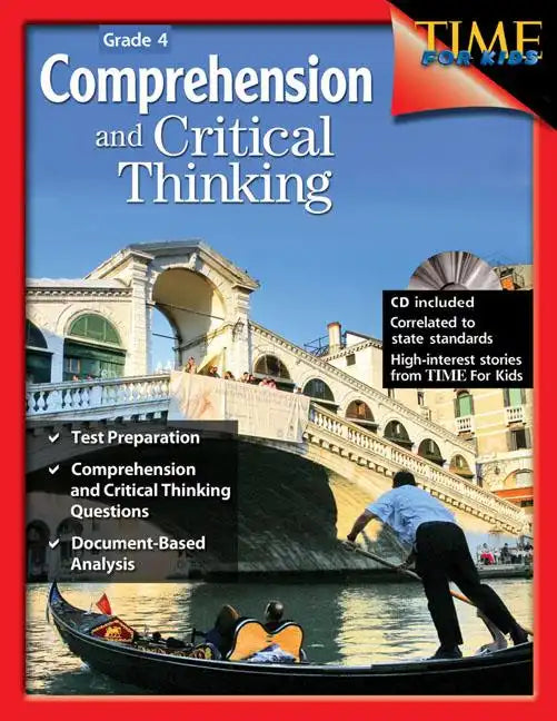 Comprehension and Critical Thinking Grade 4 [With CDROM] - Paperback