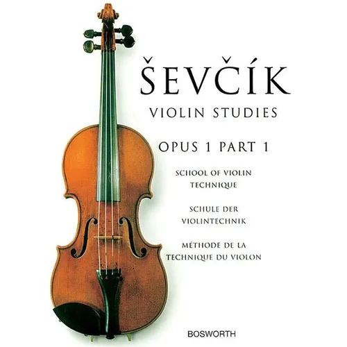 Sevcik Violin Studies - Opus 1, Part 1: School of Violin Technique - Paperback