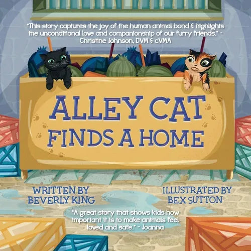 Alley Cat Finds A Home - Paperback