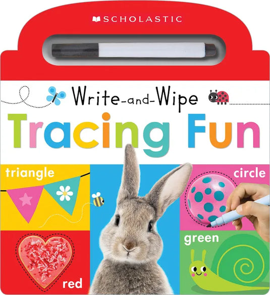 Tracing Fun: Scholastic Early Learners (Write and Wipe) - Board Book