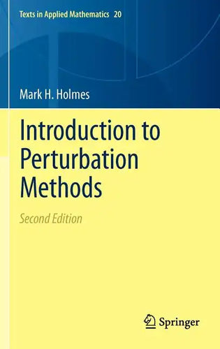 Introduction to Perturbation Methods - Hardcover