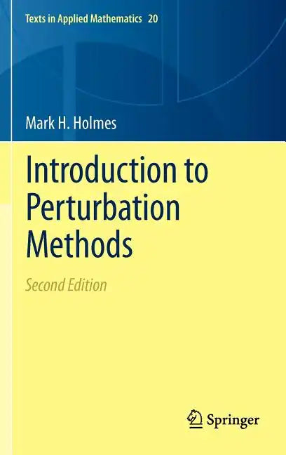 Introduction to Perturbation Methods - Hardcover