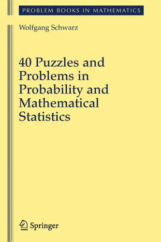 40 Puzzles and Problems in Probability and Mathematical Statistics - Paperback