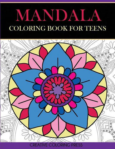 Mandala Coloring Book for Teens - Paperback