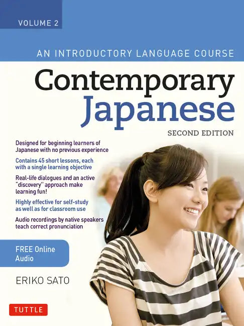 Contemporary Japanese Textbook Volume 2: An Introductory Language Course (Includes Online Audio) - Paperback