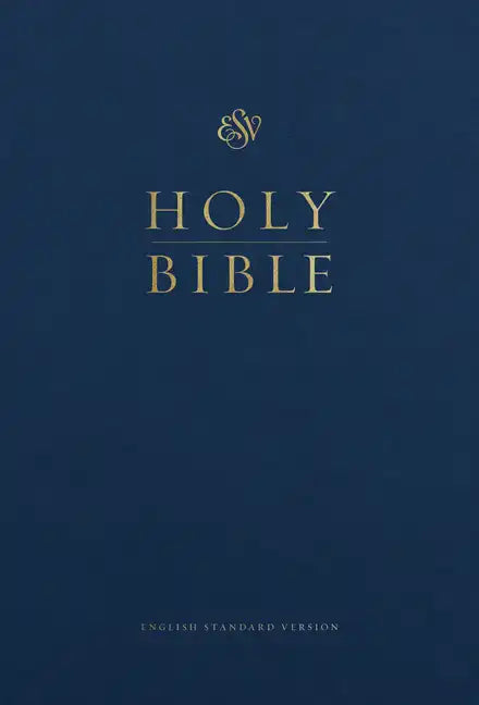 ESV Pew and Worship Bible, Large Print (Blue) - Hardcover