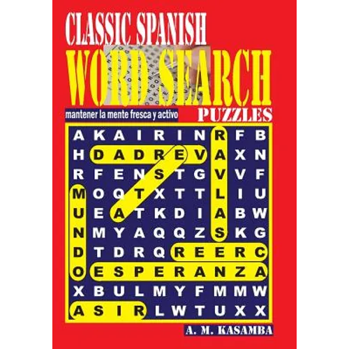 Classic Spanish Word Search Puzzles - Paperback