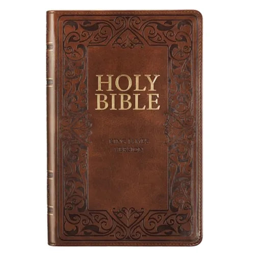 KJV Gift Edition Bible Brown - Leather