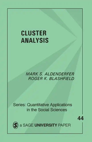 Cluster Analysis - Paperback