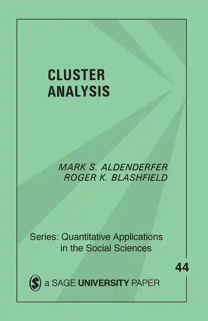 Cluster Analysis - Paperback