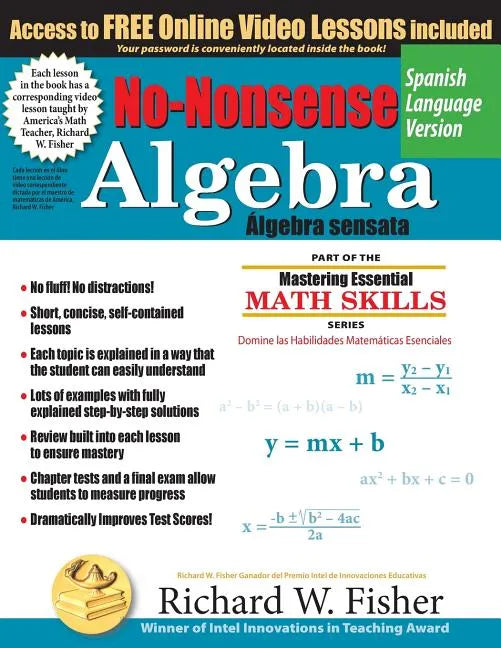 No-Nonsense Algebra, Spanish Language Version - Paperback