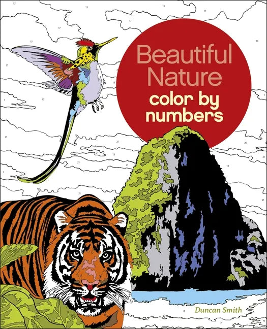 Beautiful Nature Color by Numbers - Paperback