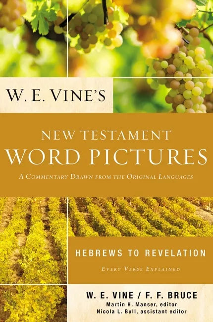 W. E. Vine's New Testament Word Pictures: Hebrews to Revelation: A Commentary Drawn from the Original Languages - Paperback