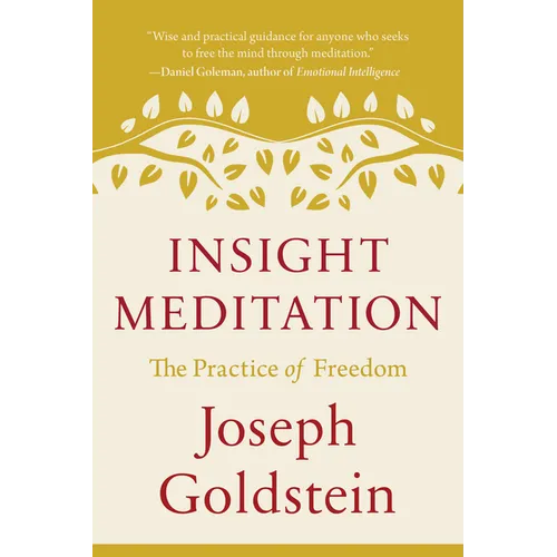 Insight Meditation: The Practice of Freedom - Paperback