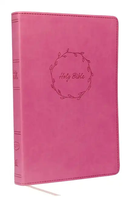 Kjv, Value Thinline Bible, Large Print, Leathersoft, Pink, Red Letter Edition, Comfort Print - Imitation Leather