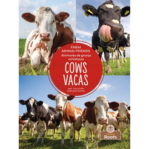Vacas (Cows) Bilingual Eng/Spa - Hardcover