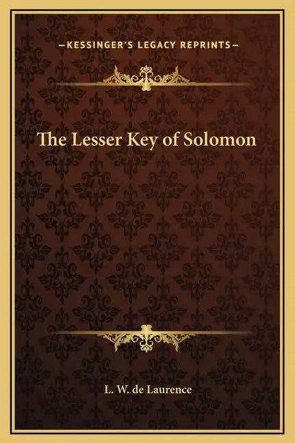 The Lesser Key of Solomon - Hardcover