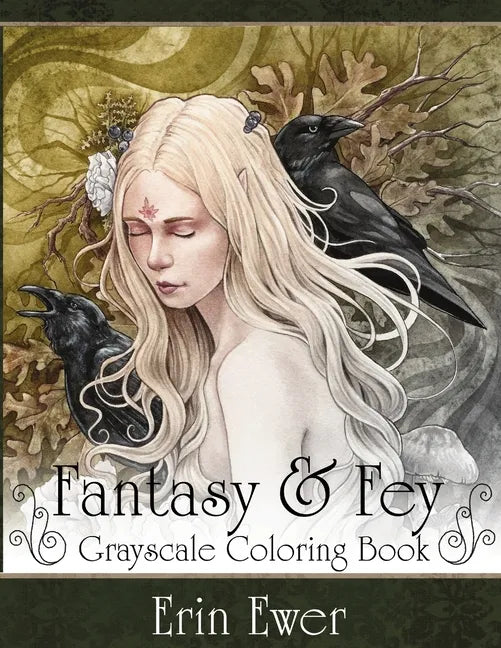 Fantasy and Fay Coloring Book - Paperback