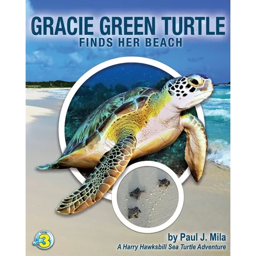Gracie Green Turtle Finds Her Beach: A Harry Hawksbill Sea Turtle Adventure - Paperback