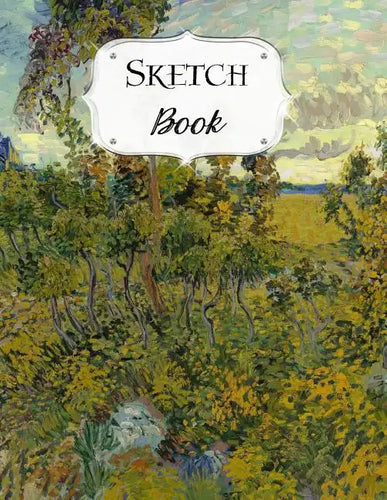 Sketch Book: Van Gogh Sketchbook Scetchpad for Drawing or Doodling Notebook Pad for Creative Artists Sunset at Montmajour - Paperback