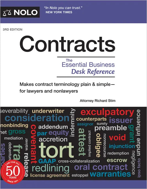 Contracts: The Essential Business Desk Reference - Paperback