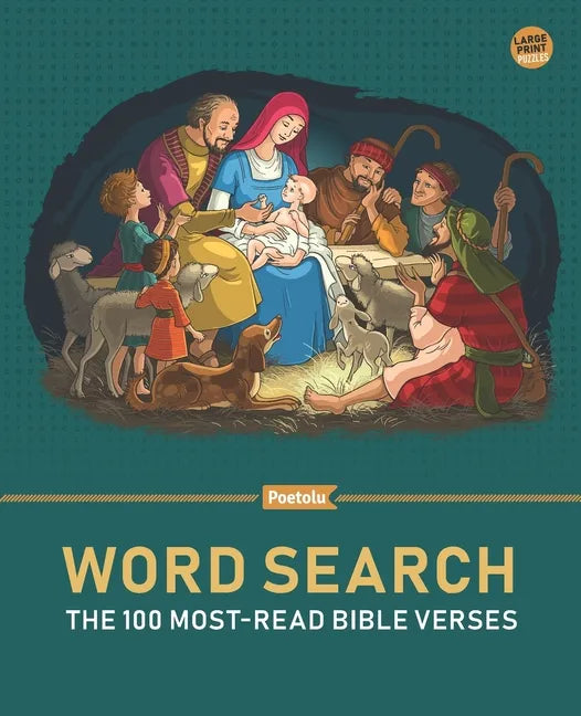 Word Search: The 100 Most-Read Bible Verses - Paperback