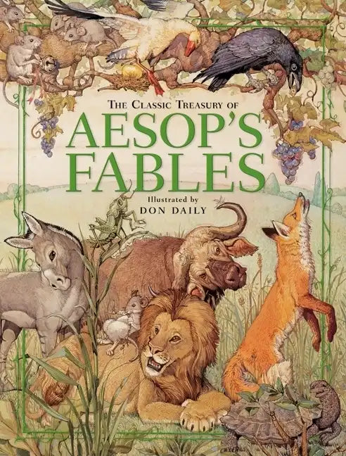 The Classic Treasury of Aesop's Fables - Hardcover
