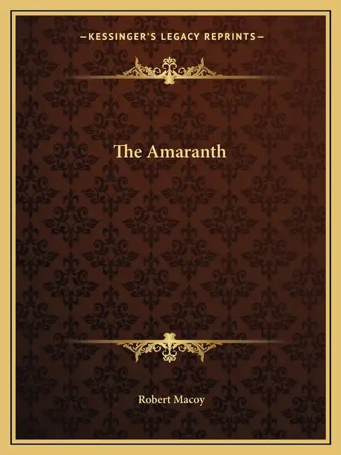 The Amaranth - Paperback