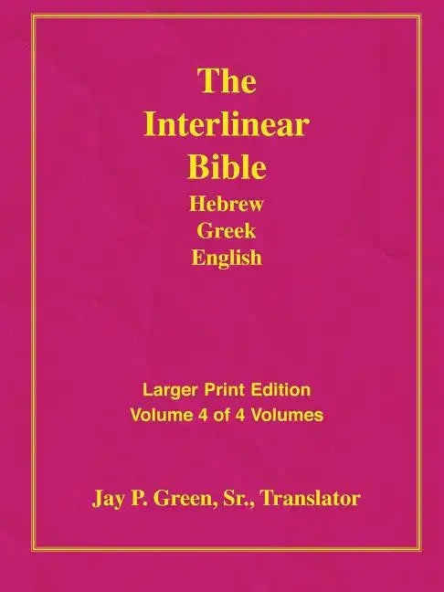 Larger Print Bible-Il-Volume 4 - Paperback
