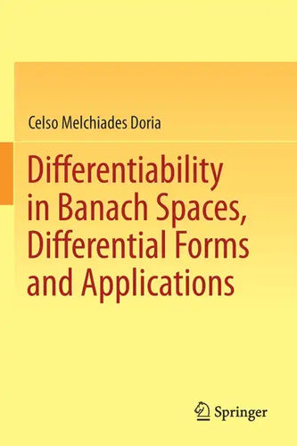 Differentiability in Banach Spaces, Differential Forms and Applications - Paperback