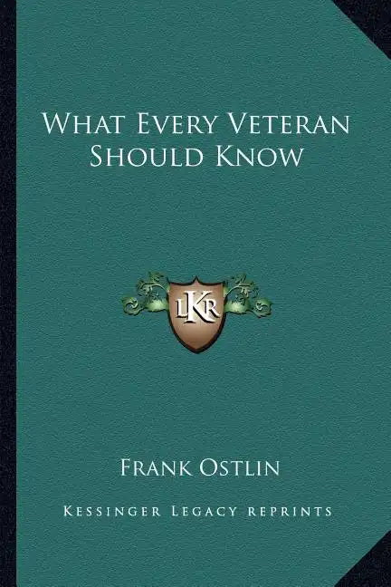 What Every Veteran Should Know - Paperback
