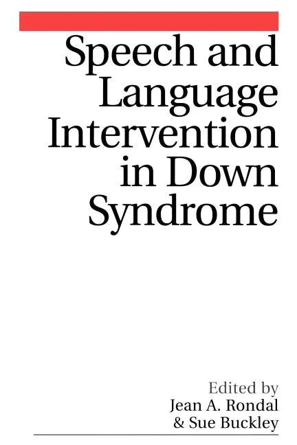 Speech and Language Intervention in Down Syndrome - Paperback