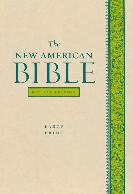 Large Print Bible-NABRE - Leather