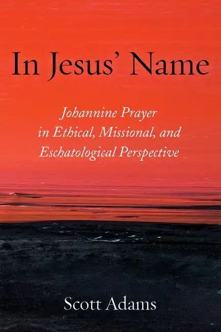In Jesus' Name: Johannine Prayer in Ethical, Missional, and Eschatological Perspective - Paperback