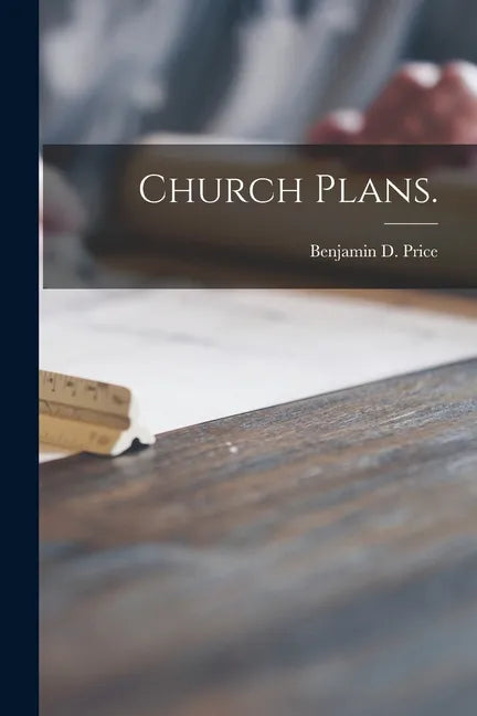 Church Plans. - Paperback