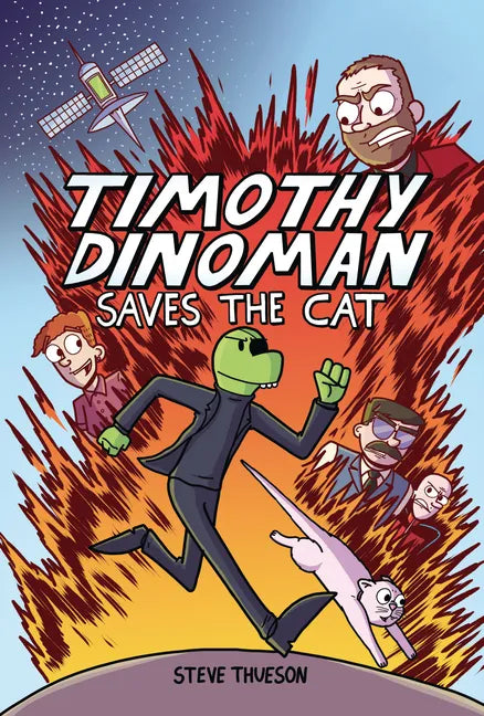 Timothy Dinoman Saves the Cat: Book 1 - Paperback